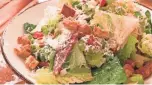  ?? ?? The Italian Chopped Salad on Andrew Michael Italian Kitchen's weekly Family Night menu on Mondays.