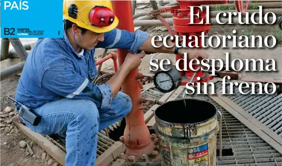  ??  ?? REALIDAD. La actividad marca desde hace décadas la economía ecuatorian­a.