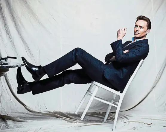  ??  ?? Judging by his performanc­e in The Night Manager, Hiddleston would make a great spy. — Handout