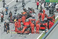  ??  ?? Ferrari is rushing to upgrade its car after being outpaced in last weekend’s season opener.