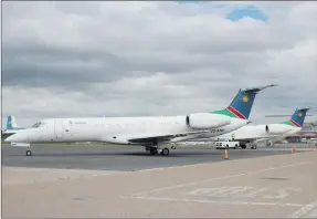  ?? Photo: Emmency Nuukala ?? Troubled times… Air Namibia’s moveable assets have been attached by a Belgian liquidator.