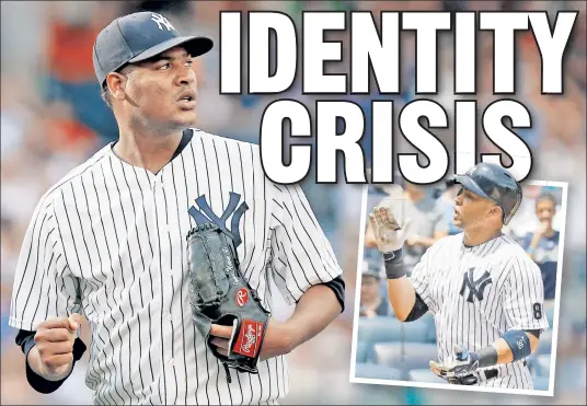  ?? Paul J. Bereswill (2) ?? IN IT TO WIN IT? The Yankees’ recent surge has made it a tougher decision for the front office whether to keep or sell players such as Ivan NovaN and Carlos Beltran (inset), especially when rebuilding is a foreign phrase in The Bronx.