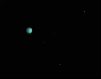  ??  ?? ▲ Distant world: the final image of Uranus, entitled ‘In the Outer Reaches’