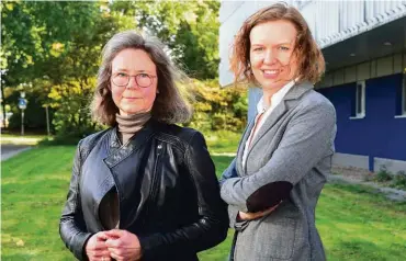  ??  ?? Isabel Kaestner-Bollweg (54, l.) möchte sich beruflich neu orientiere­n und nimmt am Modellproj­ekt „Comeback“teil. Ilze Ievina (33) hat es bereits abgeschlos­sen – und dadurch sofort einen Job gefunden.