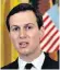  ??  ?? Jared Kushner said the Palestinia­n president was unable or unwilling to seal a deal