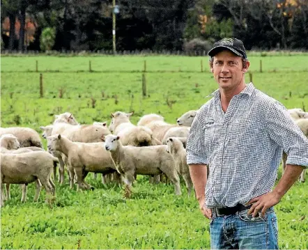  ?? PHOTO: WARWICK SMITH/FAIRFAX NZ ?? Federated Farmers president, Richard Morrison on his farm.