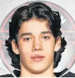  ??  ?? Forward Luke Patterson of the Moncton Flyers was drafted in the fourth-round, No. 59 overall, by the Cape Breton Eagles at the 2021 Quebec Major Junior Hockey League Entry Draft. CONTRIBUTE­D.