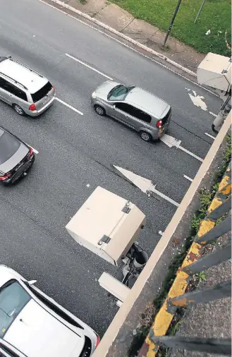  ?? JF DIORIO / ESTADÃO ?? Bandeirant­es. Radar que lidera ranking faz mais de 15 flagrantes por hora na zona sul