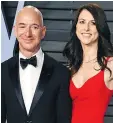  ?? AGOSTINI/INVISION/AP EVAN ?? Jeff and Mackenzie Bezos have created a fund to support non-profit and run quality preschools.
