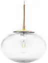  ??  ?? Brighten up a room with a glass shade, opal Grey ceiling pendant lamp, £119, Hurn & Hurn