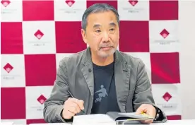  ?? Photo / AP ?? Haruki Murakami says we must “share our wisdom” on Covid-19.