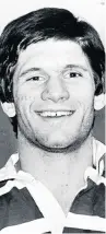  ??  ?? Gareth Williams of Bridgend, Wales and British Lions