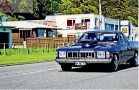  ??  ?? Matt Kingi’s 1975 HJ Holden ute.