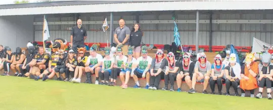  ?? Photo/ Alyssa Smith ?? The Connect Legal Team with (centre, from left) Big Brother, Big Sister Taranaki programme director Paul Lampe, Tu¯ taki general manager and Roderique Hope Trust board member Nelson Pulotu and Rosa Pulotu, 12.