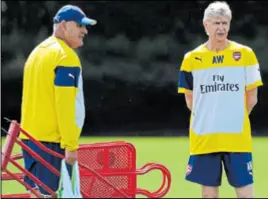  ??  ?? SURAĐIVALI 22 GODINE Boro Primorac i Arsène Wenger