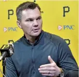  ?? Matt Freed/Post-Gazette ?? The Pirates will be looking for a “good developmen­t match” in free agents, said general manager Ben Cherington.