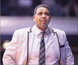  ?? Doug McSchooler / Associated Press ?? Providence coach Ed Cooley during a game against Butler in February 2019.