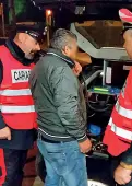  ??  ?? A tappeto I controlli dei carabinier­i