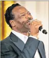  ?? AP PHOTO ?? In this June 17, 2008 file photo, gospel singer Edwin Hawkins performs during an event celebratin­g Black Music Month in the East Room of the White House in Washington.