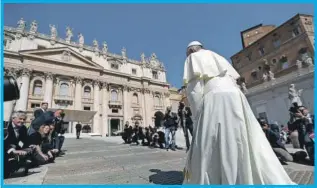  ??  ?? El viaje del Papa a Sudán del Sur aún se está analizando y no tiene un fecha concreta, dio a conocer el Vaticano