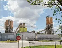  ?? Courtesy ?? Harris County and local partners are suing over TCEQ'S updated rules for concrete batch plants. The new requiremen­ts are only set to take effect after existing permits expire.