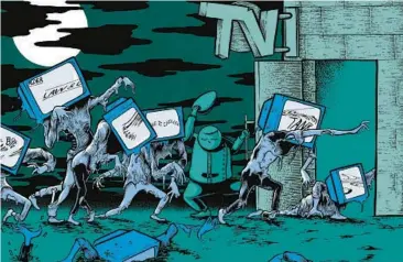  ?? THE NEW YORK TIMES ?? Many cable channels have largely ditched original shows, morphing into vessels for endless reruns.