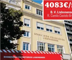  ??  ?? 4083€/mB. V. Lisbonense R. Camilo Castelo Br