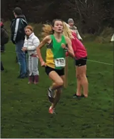  ??  ?? Leinster champion, Holly Brennan of Cilles AC.