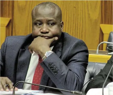 ??  ?? Controvers­ial ANC MP Bongani Bongo. / Lindile Mbontsi/ Gallo Images