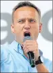  ?? AP/ FILE ?? Russia’s opposition leader n
Alexei Navalny