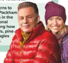  ??  ?? Winterwatc­h returns to BBC2 with Chris Packham and Michaela Strachan in the chilly Cairngorms National Park. They’ll be exploring how the likes of red squirrels, pine martens and golden eagles survive there in Winter.