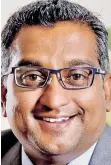  ?? ?? FORMER Tsogo Sun Hotels chief operating officer Ravi Nadasen. | Supplied