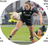  ?? Photo / Mark Mitchell ?? Ruahei Demant was shocked by her promotion to captaincy of the Black Ferns.
