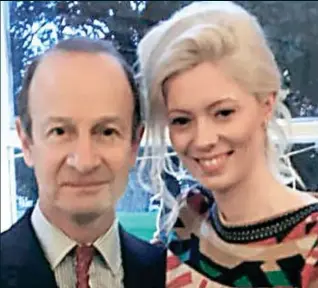  ??  ?? Under pressure: Ukip leader Henry Bolton with his girlfriend Jo Marney