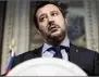  ??  ?? Matteo Salvini a notamment déclaré que la Ligue voulait avoir « les mains libres » en matière d’immigratio­n.