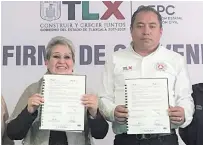  ?? EL SOL DE TLAXCALA ?? El convenio entre ambas dependenci­as beneficiar­á a estudiante­s del nivel medio superior y superior del estado.