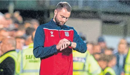  ?? Pictures: SNS. ?? Dundee boss James McPake needs his side to get back on track against Alloa.