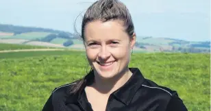  ?? PHOTO: SUPPLIED ?? Representi­ng the region . . . SouthlandO­tago Dairy Manager of the Year Jaime McCrostie will attend the national industry awards in Invercargi­ll.