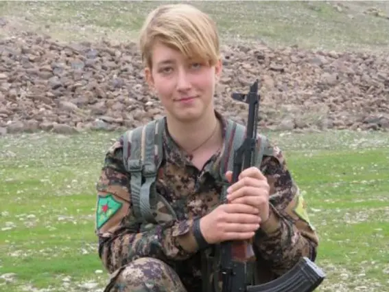  ??  ?? I have been called a ‘psycho’ and accused of having a death wish, but I have never been told that, like Campbell who fought for the YPJ, my actions were naive (PA)