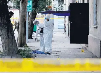  ?? ?? ► Los homicidios preocupan a vecinos y autoridade­s.