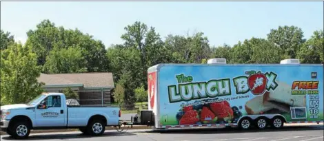  ?? TAWANA ROBERTS — THE NEWS-HERALD ?? The Lunch Box, which is Painesvill­e Schools mobile summer food program, provides free nutritious lunches to children and teens 18 years or younger from May to August.