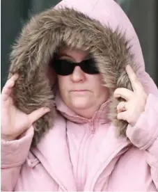  ?? STEVE RUSSELL/TORONTO STAR FILE PHOTO ?? April Luckese, pictured leaving court in December 2011, now faces a manslaught­er charge and is expected to go on trial sometime next year.