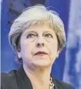  ??  ?? Theresa May says the UK is committed to Europe’s defence