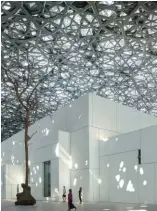  ?? ©ROLAND HALBE ?? Il Louvre di Abu Dhabi