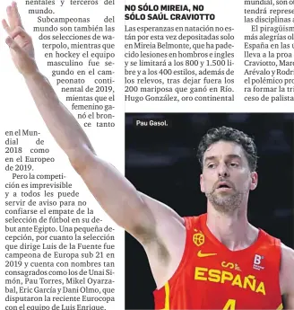  ?? JUANJO MARTÍN / EFE ?? Pau Gasol.