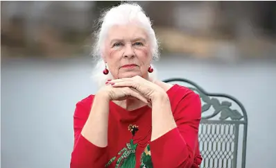  ?? Associated Press ?? ■ Wanda Olson poses for a photo Dec. 17 in Villa Rica, Ga. When Olson’s son-in-law died in March after contractin­g COVID-19, she and her daughter had to grapple with more than just their sudden grief. They had to come up with money for a cremation. Even without a funeral, the bill came to nearly $2,000, a hefty sum that Olson initially covered.