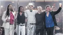  ?? BELL MEDIA ?? The final concert on The Tragically Hip’s farewell tour is held Aug. 20, 2016 in Kingston, Ont. — and broadcast live on CBC.