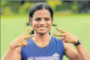  ?? HT PHOTO ?? Dutee Chand was disqualifi­ed by the AFI in 2014 as per IAAF’s hyperandro­genism policy.