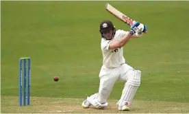  ?? Photograph: Alex Davidson/Getty Images ?? Surrey’s Ollie Pope has struggled for England in recent times but Rob Key has faith in him.