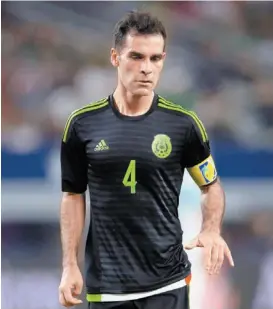  ??  ?? Rafa Márquez, un infaltable para la selección mexicana